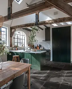 Background tile, Effect other stones, Color grey,black, Glazed porcelain stoneware, 60x60 cm, Finish matte