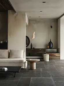 Background tile, Effect other stones, Color grey,black, Glazed porcelain stoneware, 60x60 cm, Finish matte