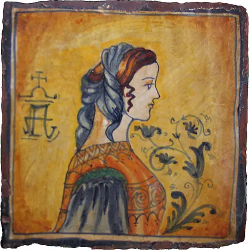 Scianna Ceramiche, Medievali Repro, PiastrelleMedievaliRepro_002/C