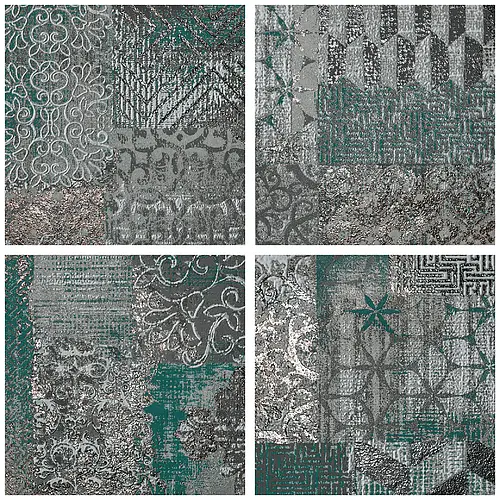 Serenissima Ceramiche, Studio 50, 1069341_Ins.S/4RococòGreen