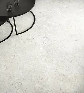 Background tile, Effect other stones, Color white, Glazed porcelain stoneware, 60x60 cm, Finish antislip