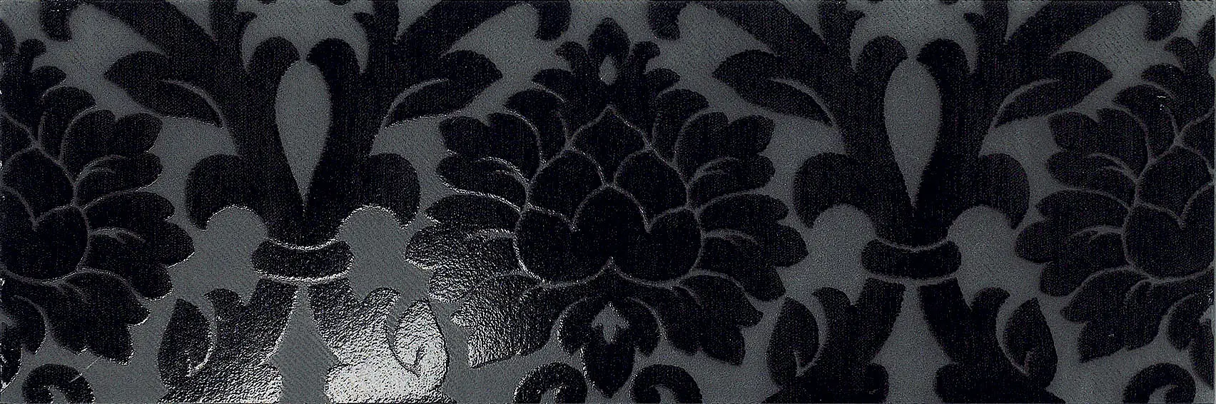 77007-_Decorovelvet(A+B)Black Settecento New Baroque