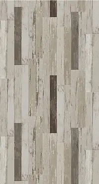 Piastrella di fondo, Effetto legno, Colore marrone, Gres porcellanato smaltato, 30x120 cm, Superficie antiscivolo