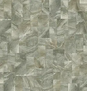Grundflise, Effekt sten, Farve grå, Glaseret porcelænsstentøj, 48x96 cm, Overflade mat