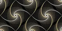 spir.01- luxury Shiny Glass Tiles Spirali