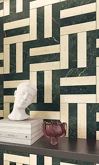 Decorative piece, Effect travertine, Color beige, Unglazed porcelain stoneware, 7.2x30 cm, Finish left_menu_relefnaya