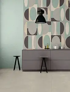 Carrelage, Effet résine, Teinte multicolore, Grès cérame émaillé, 60x120 cm, Surface antidérapante