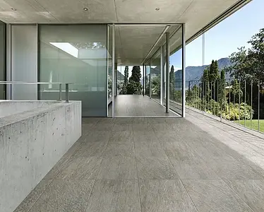 Bakgrundskakel, Färg grå, Glaserad granitkeramik, 45x45 cm, Yta halksäker
