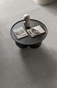 Background tile, Effect concrete, Color grey, Glazed porcelain stoneware, 80.2x80.2 cm, Finish antislip