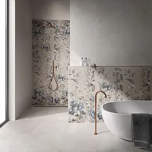 Background tile, Color multicolor, Glazed porcelain stoneware, 60x119.8 cm, Finish matte
