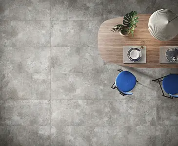 Background tile, Effect concrete, Color grey, Glazed porcelain stoneware, 60x119.8 cm, Finish matte