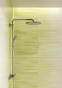 Background tile, Color green, Ceramics, 30x60 cm, Finish matte