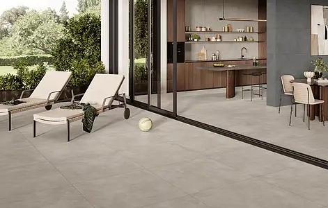 Background tile, Color grey, Unglazed porcelain stoneware, 60x120 cm, Finish antislip