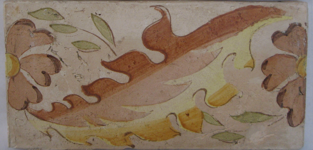 Decoro Natural Terracota Denia Rojo 15 By Stucco Sample Tile Decoro Natural Terracota Acanto Terracotta Effect Handmade Style
