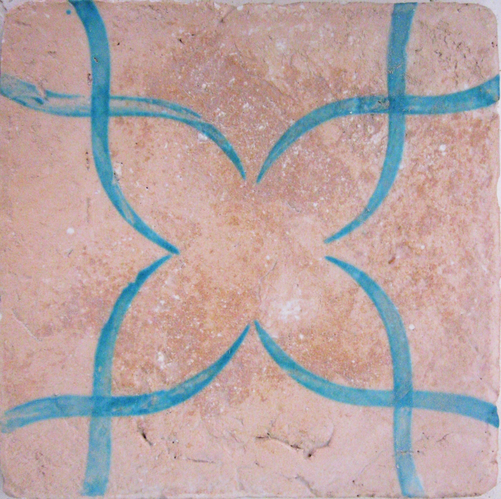 Decoro Natural Terracota Calpe Azul 15 By Stucco Sample Decoro Natural Terracota Calpe Azul 15