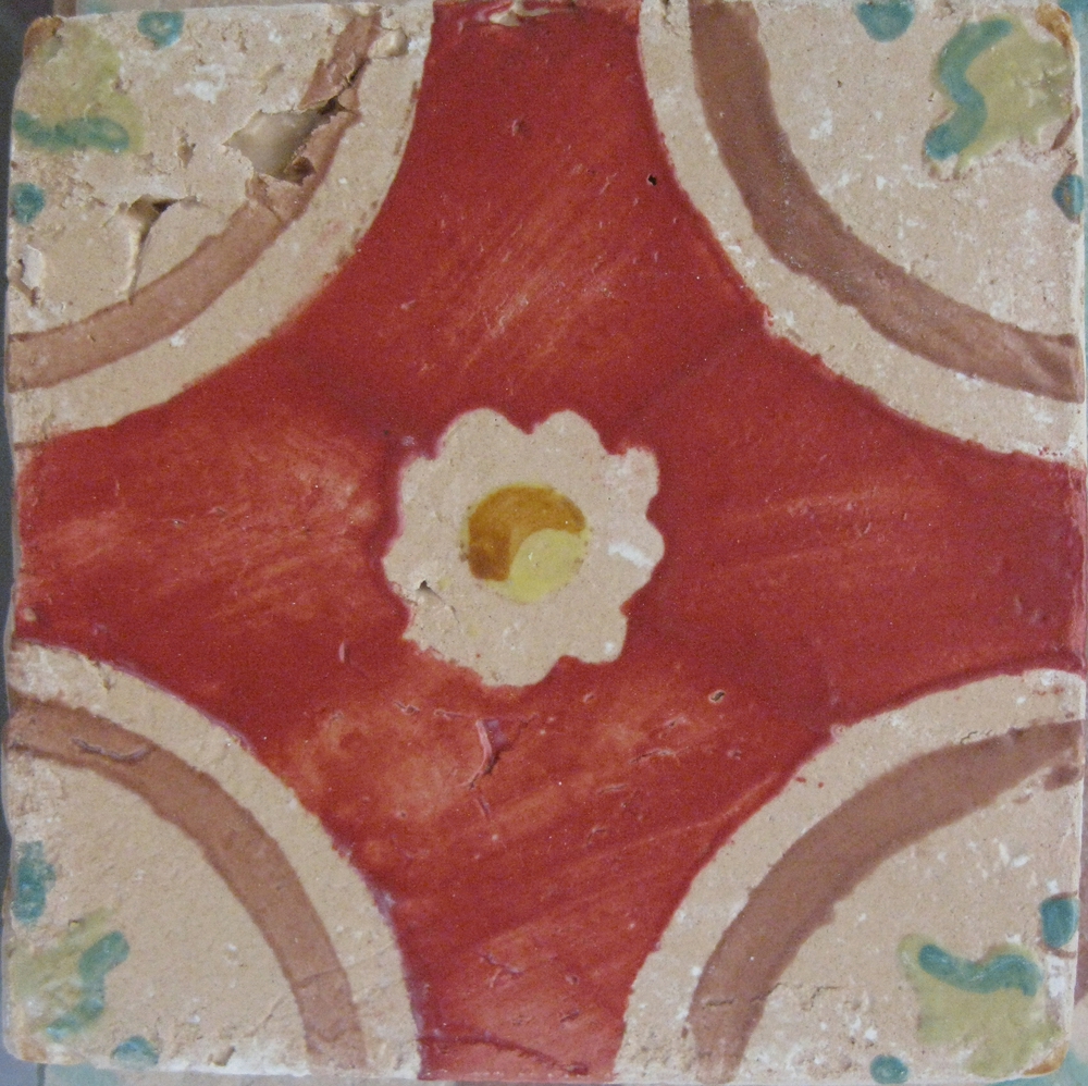 Decoro Natural Terracota Denia Rojo 15 By Stucco Sample Tile Decoro Natural Terracota Onda Rojo Terracotta Effect Handmade Style