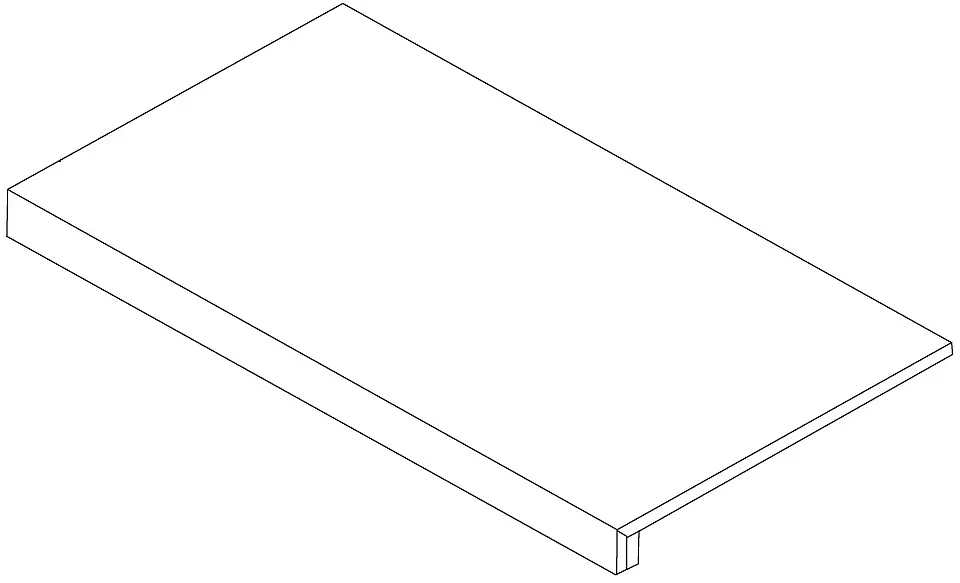 YGI6_ArtClayGradoneRt C/ProfiloIncollato Supergres Art