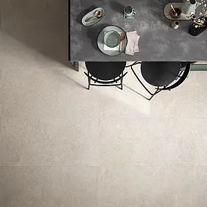Background tile, Effect stone,limestone, Color grey, Unglazed porcelain stoneware, 60x120 cm, Finish matte
