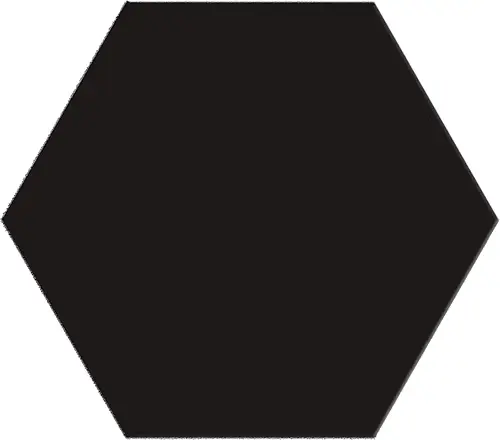 Terratinta Ceramiche, Hexa, TTHXF09N_BlackSwanHexagon