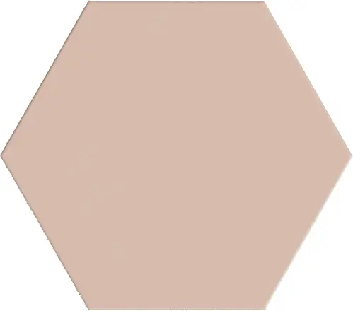 Terratinta Ceramiche, Hexa, TTHXF10N_RosyBlushHexagon