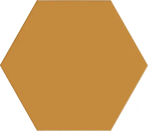 Terratinta Ceramiche, Hexa, TTHXF14N_YellowCornHexagon