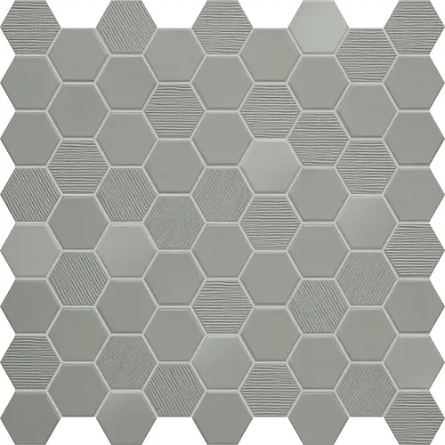 Terratinta Ceramiche, Hexa, TTBST03MHMIX_Wildsage_mos(4,3*3,8)