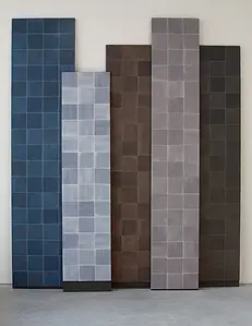 Bakgrundskakel, Textur enfärgad, Färg himmelsblå, Glaserad granitkeramik, 11.5x11.5 cm, Yta halksäker