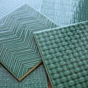 Керамическая плитка Tissue производства Tonalite, Стиль пэчворк, Фактура под ткань