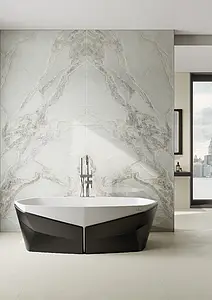 Background tile, Effect other marbles, Color grey, Unglazed porcelain stoneware, 120x280 cm, Finish polished