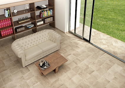Camelot Porcelain Tiles produced by Tuscania Ceramiche, Terracotta effect