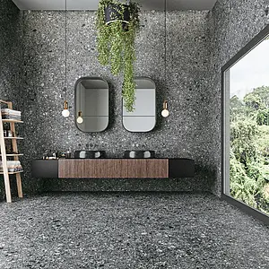 Background tile, Effect stone,ceppo di gré, Color grey, Unglazed porcelain stoneware, 61x122.2 cm, Finish antislip