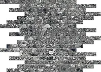 Ceppo Di Gré Mosaico Ass 18 tes Anthracite Tuscania Ceppo Di Gré