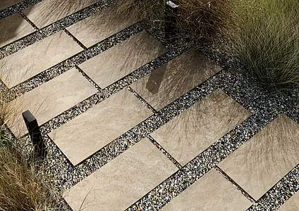 Background tile, Effect other stones, Color beige,brown, Unglazed porcelain stoneware, 61x122 cm, Finish antislip