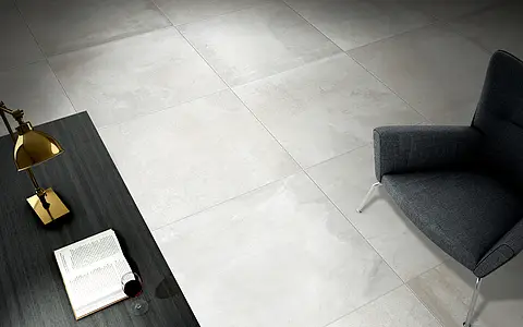 Optik beton, Farbe graue, Hintergrundfliesen, Unglasiertes Feinsteinzeug, 90x90 cm, Oberfläche rutschfeste