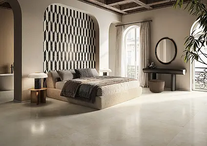 Background tile, Effect other marbles, Color beige, Glazed porcelain stoneware, 120x120 cm, Finish Honed