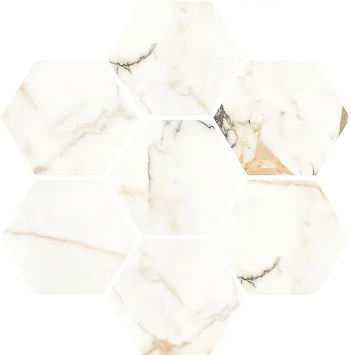 Vallelunga Ceramica, Luce, 6001265_LuceOroSatinEsag.T7