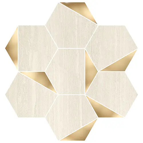 Vallelunga Ceramica, Tino, 02TINMET20S_MosEsaT7OroTinoAvorioSatinEvo