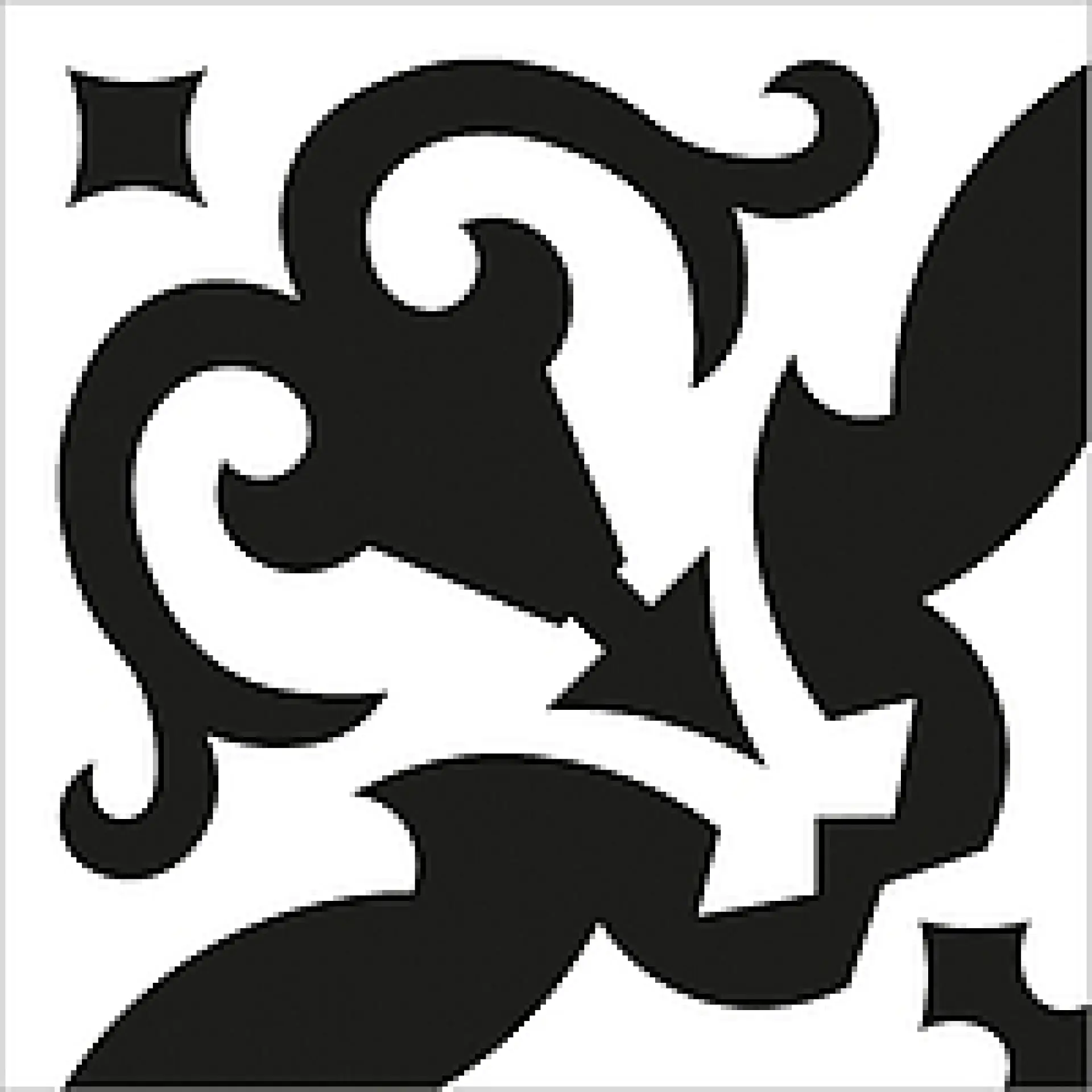 b&w flo pattern 12 Valmori Hydraulicart