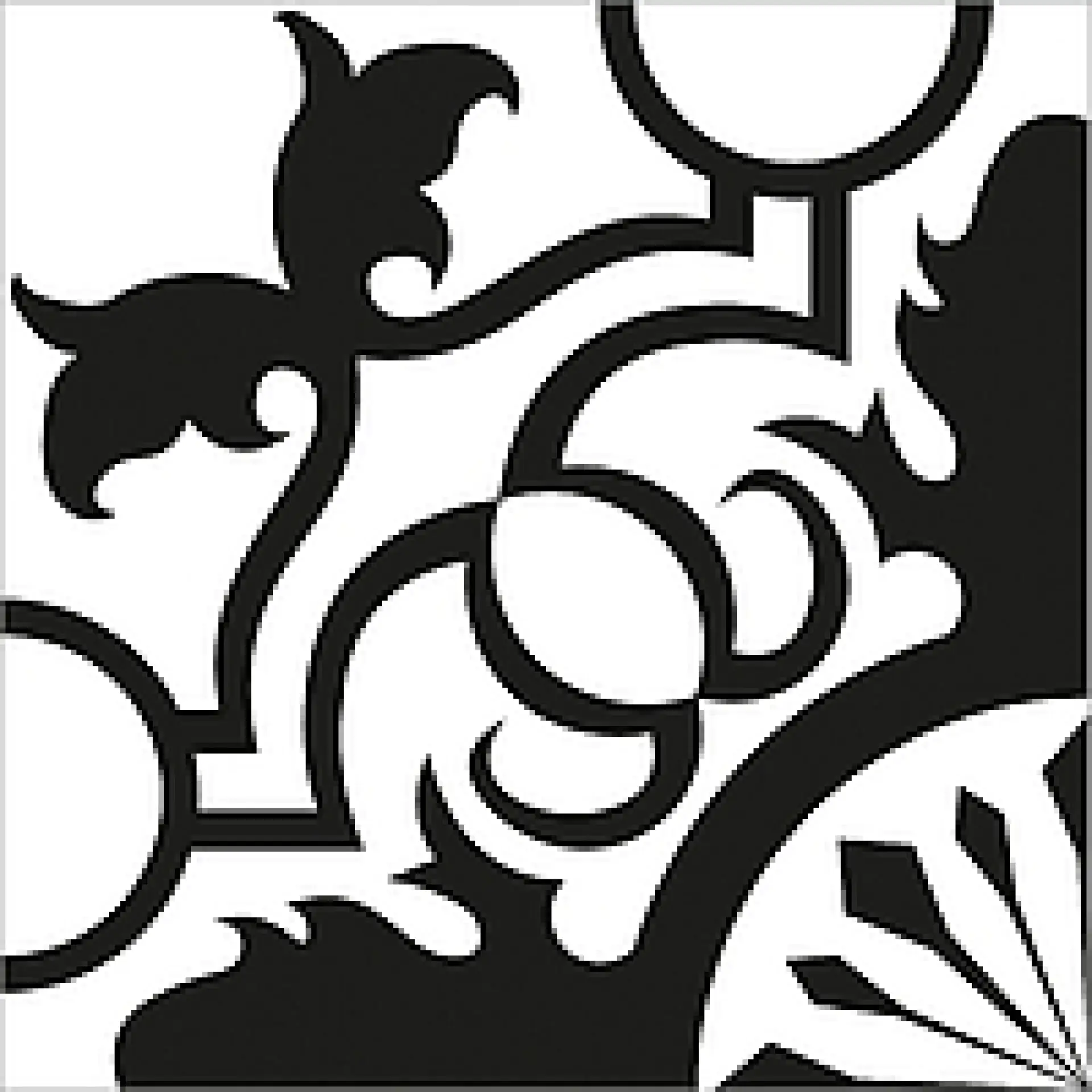 b&w flo pattern 9 Valmori Hydraulicart