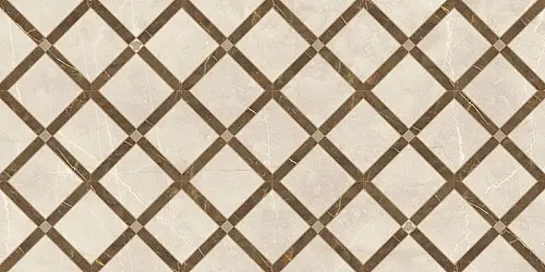 Versace Ceramics, Emote, 02625450_IntreccioCrema-Marro
