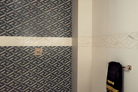 Bakgrunnsflis, Farge beige, Glasert porselenssteintøy, 60x120 cm, Overflate matt