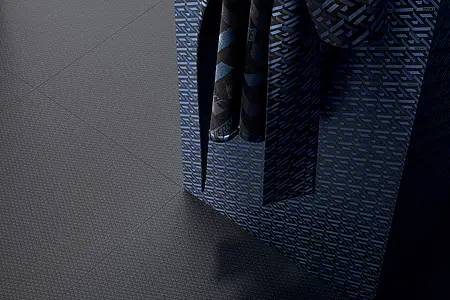 Bakgrundskakel, Färg marinblå, Glaserad granitkeramik, 60x120 cm, Yta matt