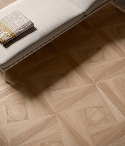 Background tile, Effect wood, Color beige, Glazed porcelain stoneware, 60x60 cm, Finish matte