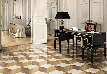Marble Porcelain Tiles produced by Versace Ceramics, Style designer, Stone effect