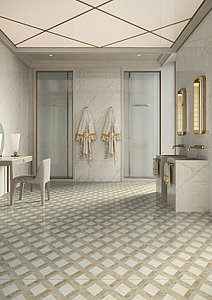 Background tile, Effect other marbles, Color beige, Glazed porcelain stoneware, 120x120 cm, Finish polished