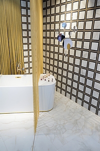 Nocturne Porcelain Tiles produced by Villeroy & Boch, Stone, gold and precious metals effect