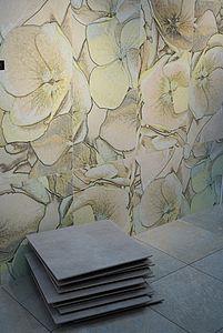 Background tile, Glazed porcelain stoneware, 59.7x119.7 cm, Surface Finish antislip