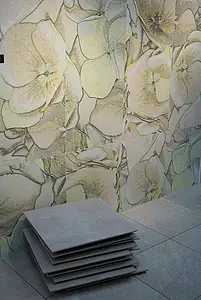 Grundflise, Glaseret porcelænsstentøj, 59.7x119.7 cm, Overflade skridsikker