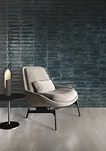 Background tile, Effect metal, Color grey, Glazed porcelain stoneware, 120x278 cm, Finish matte